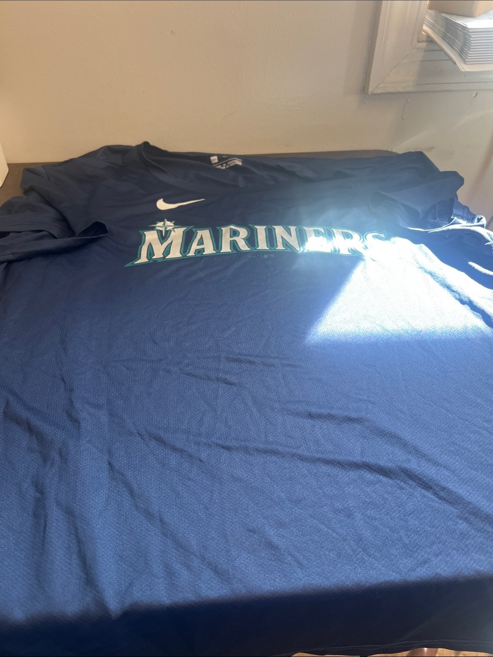 MLB Mariners Navy Blue Graphic Tee